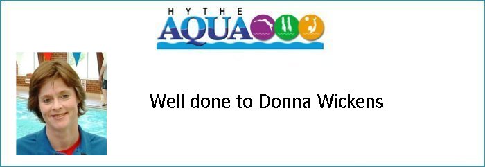 Well done Donna Wickens